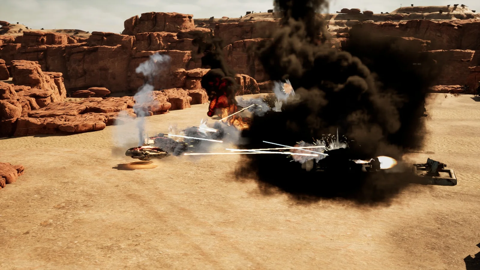 In-game: a fight