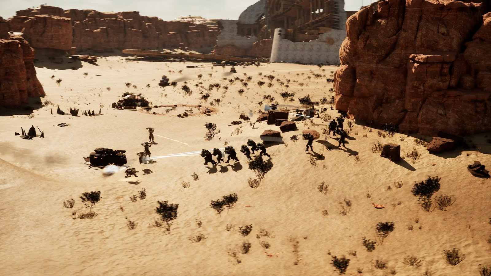 In-game: a fight