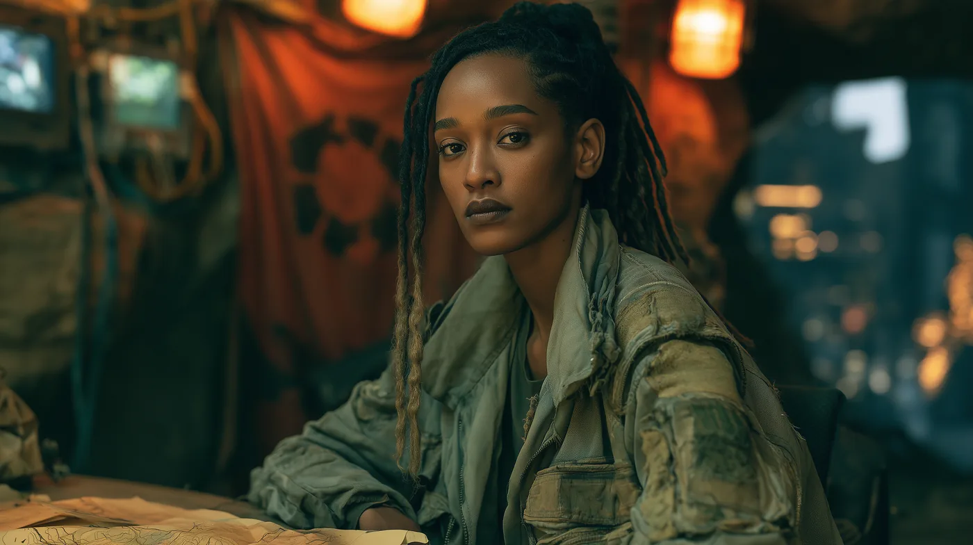 Imani Wekesa in the League war room